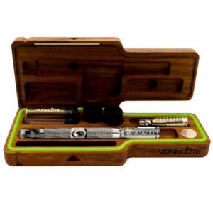 Dynavap Vapestation von VONbLÜTE – Handgefertigtes Vapetui Dynastyle mit Magnetverschluss & geruchsdichter Versiegelung