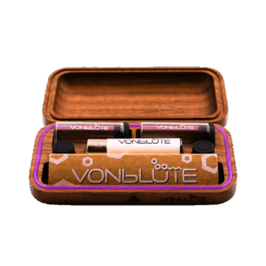 Stylishes Dreh Etui aus Holz