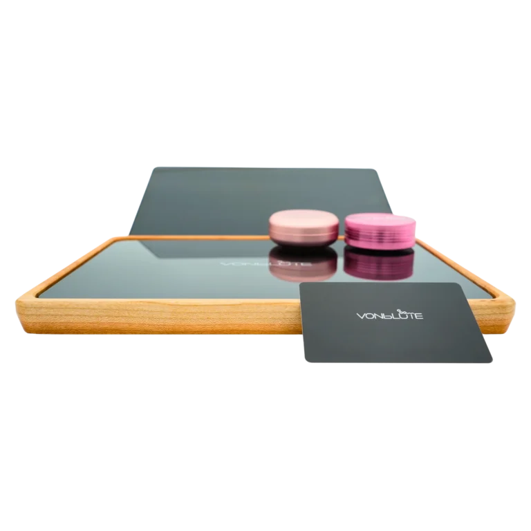 Rolling Tray Float Red Tone Black Edition Pink