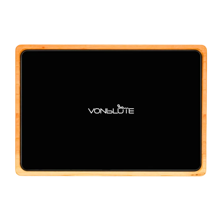 Rolling Tray Float Red Tone Black by VONbLÜTE®