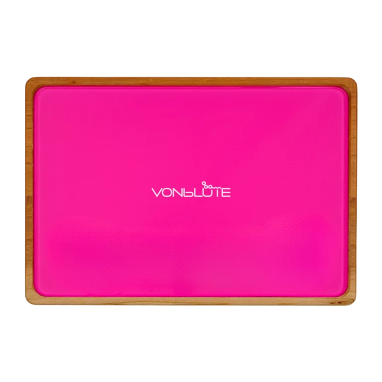 Rolling Tray Float Red Tone Knockout Pink by VONbLÜTE®